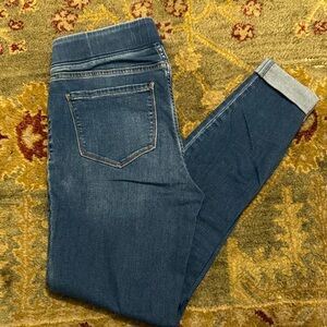 Old Navy Women's Dark Blue Skinny Jeans, size 8 tall/long